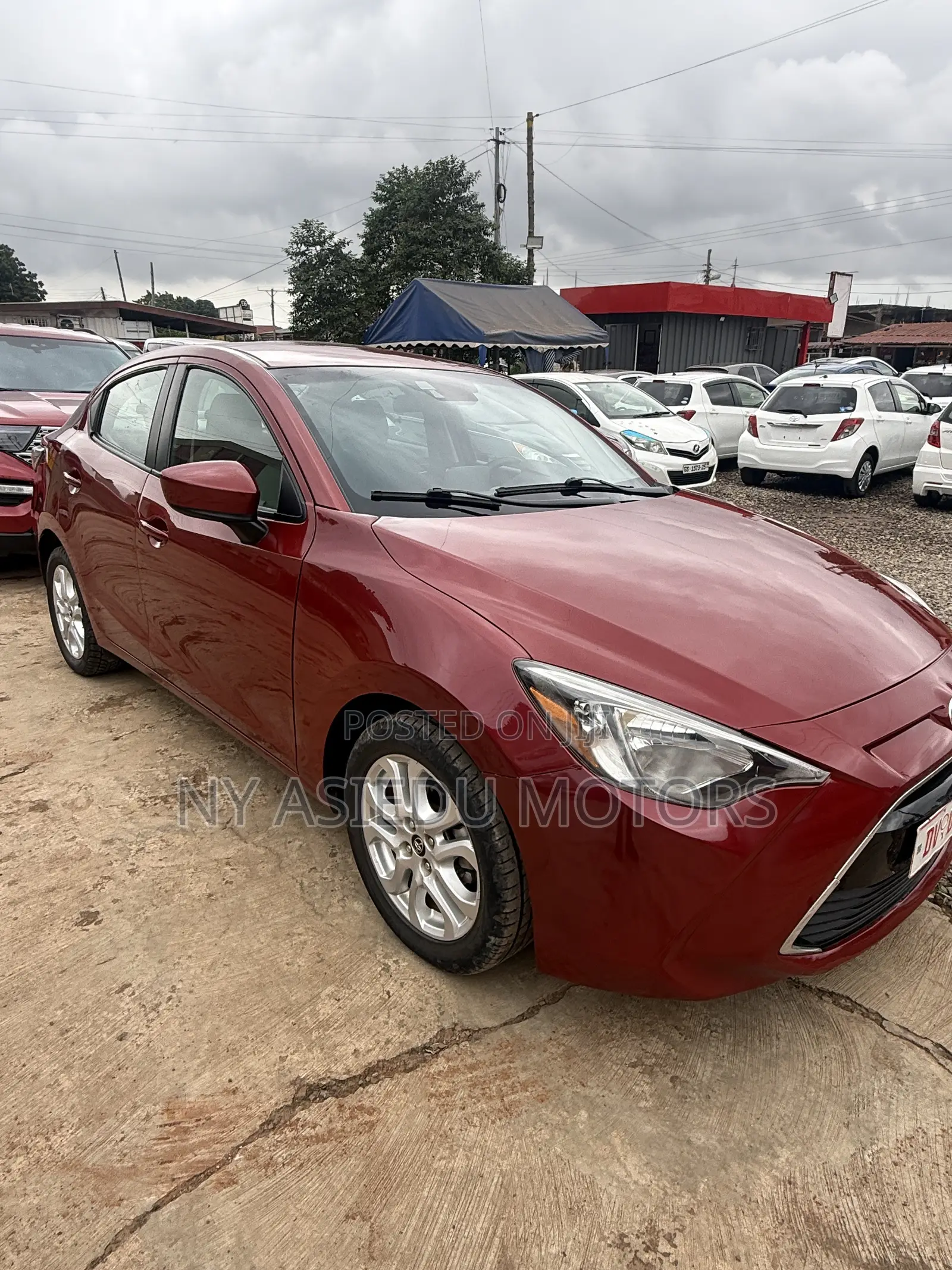 Toyota Yaris iA 1.5 FWD 2018 Red