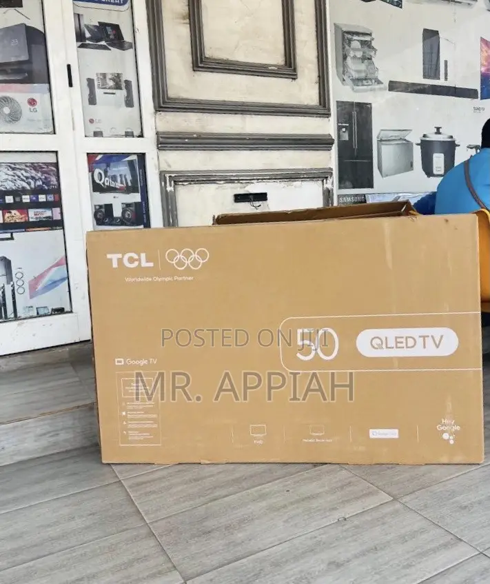 Purchase Premium TCL 50” Qled Smart Google TV(Black).
