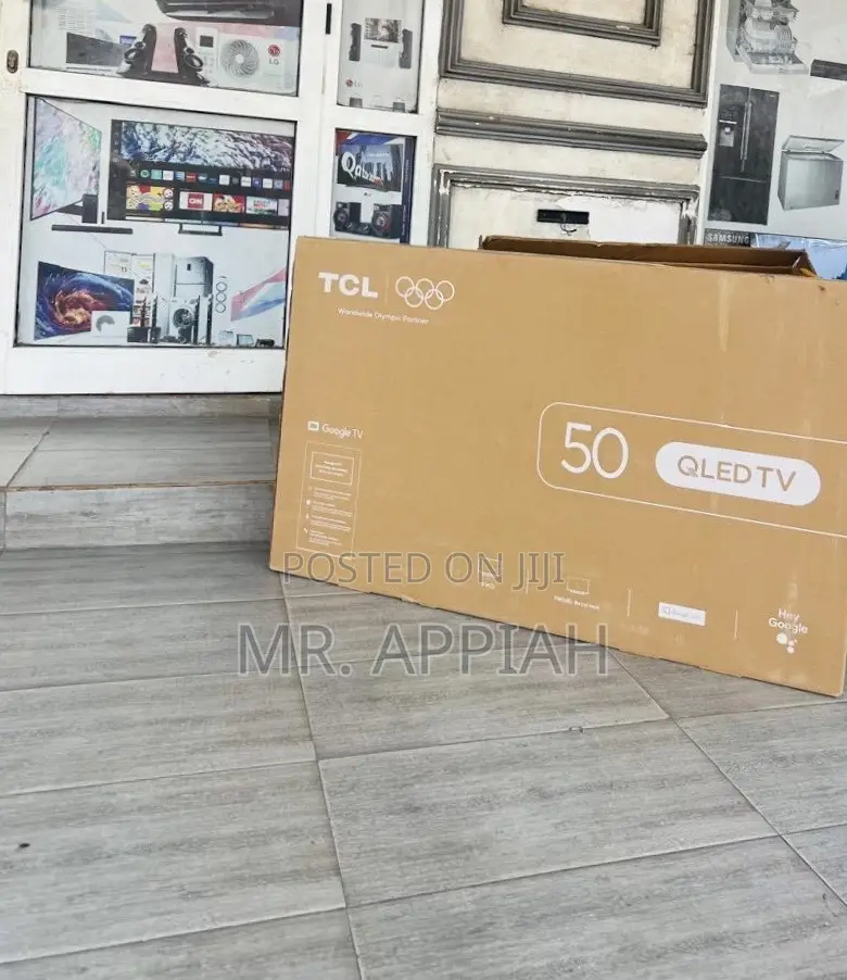 Purchase Premium TCL 50” Qled Smart Google TV(Black).