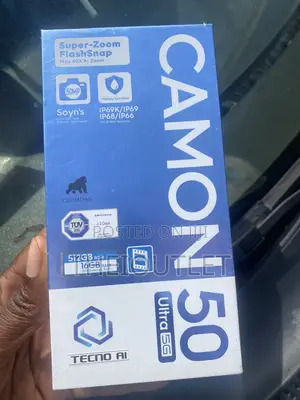 New Tecno Camon 50 Ultra 512 GB Blue