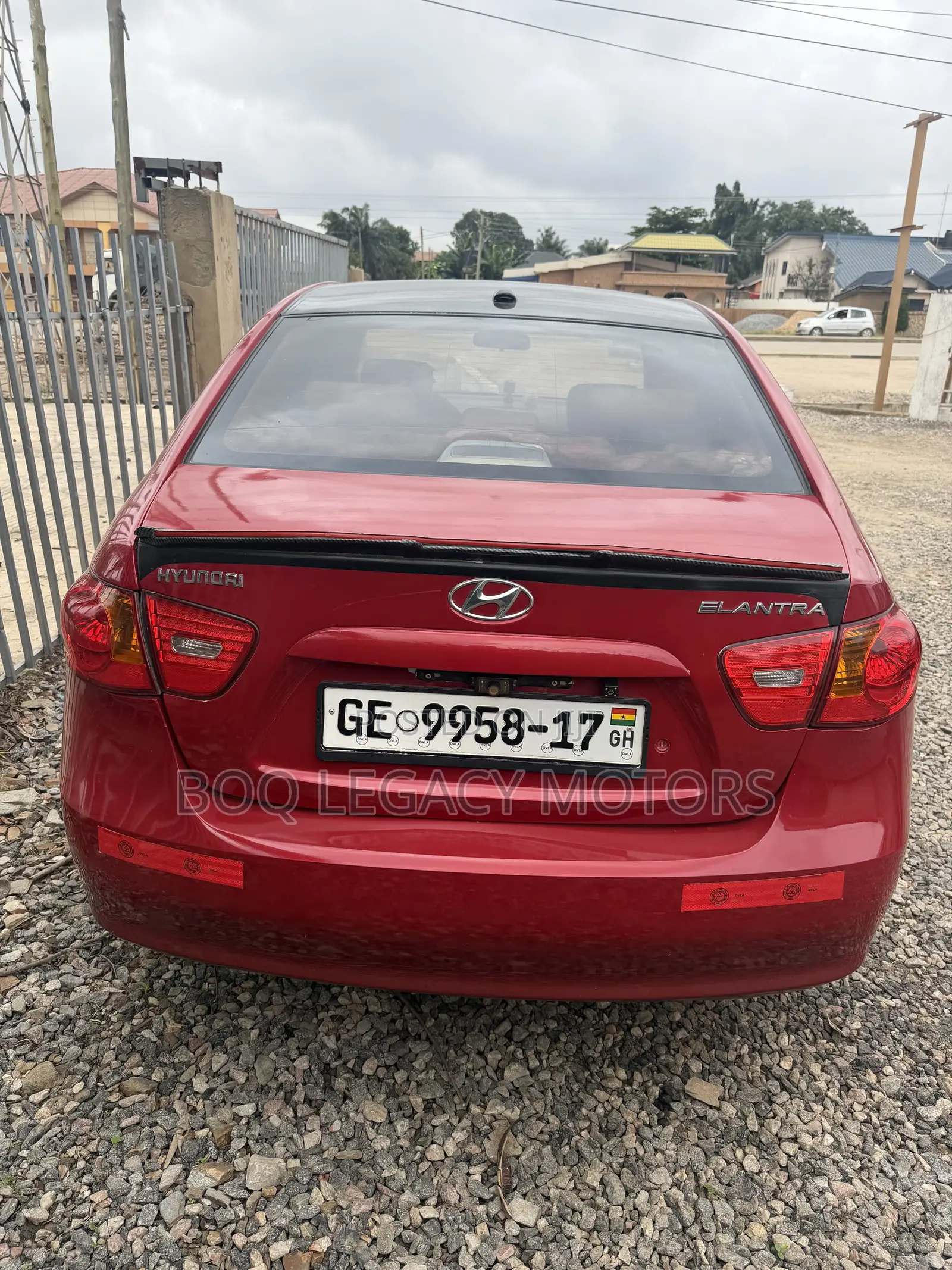 Hyundai Elantra 2008 Red
