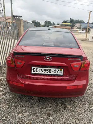Hyundai Elantra 2008 Red