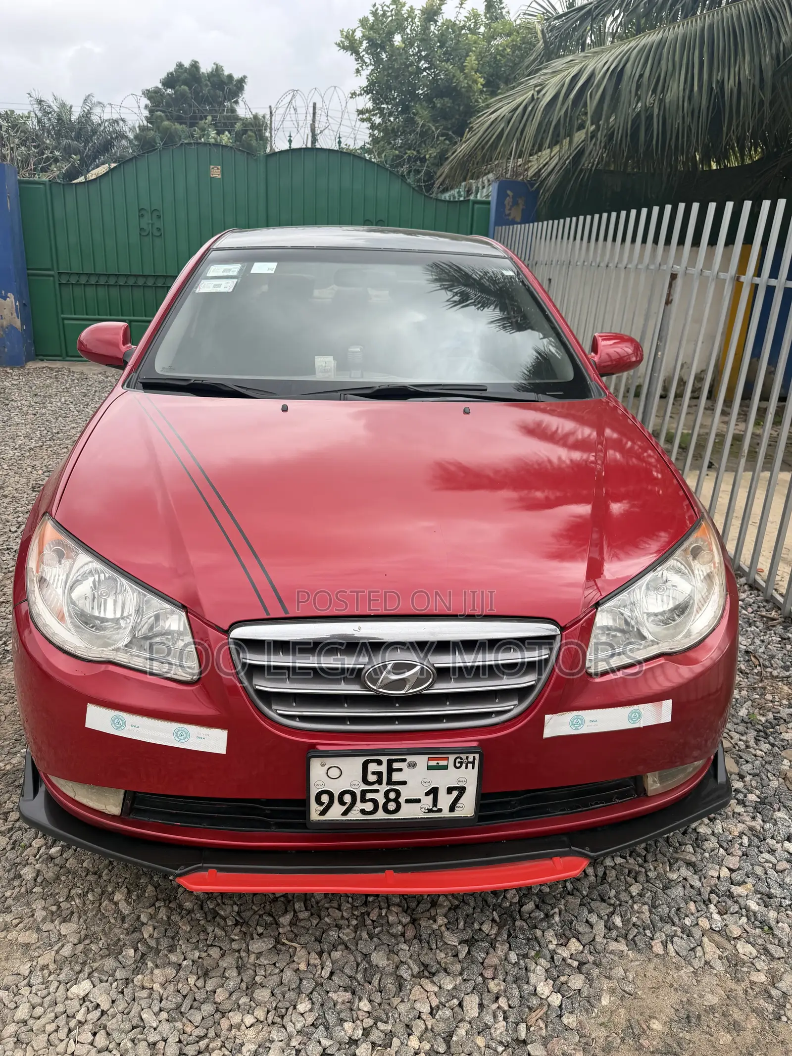 Hyundai Elantra 2008 Red