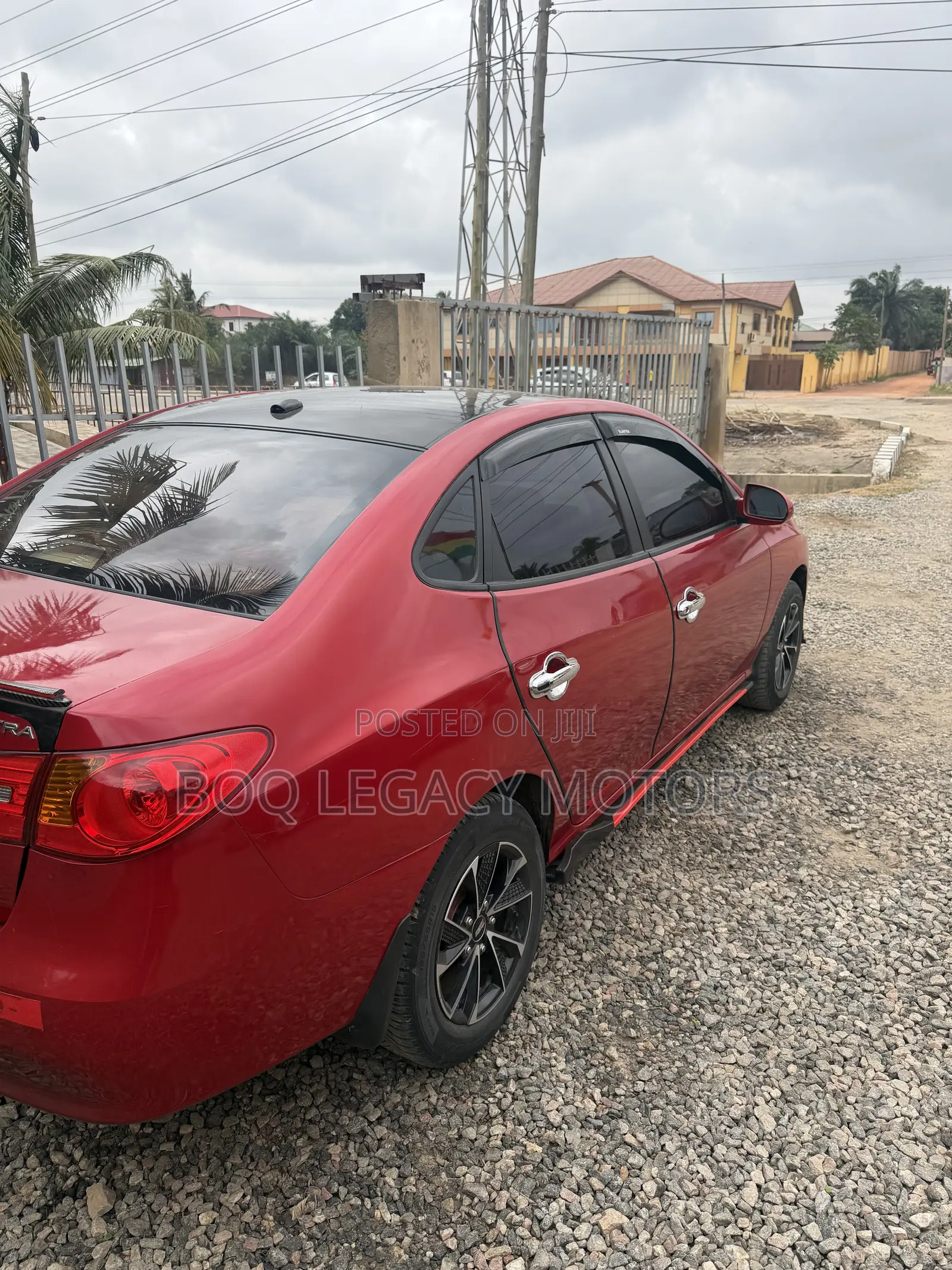 Hyundai Elantra 2008 Red