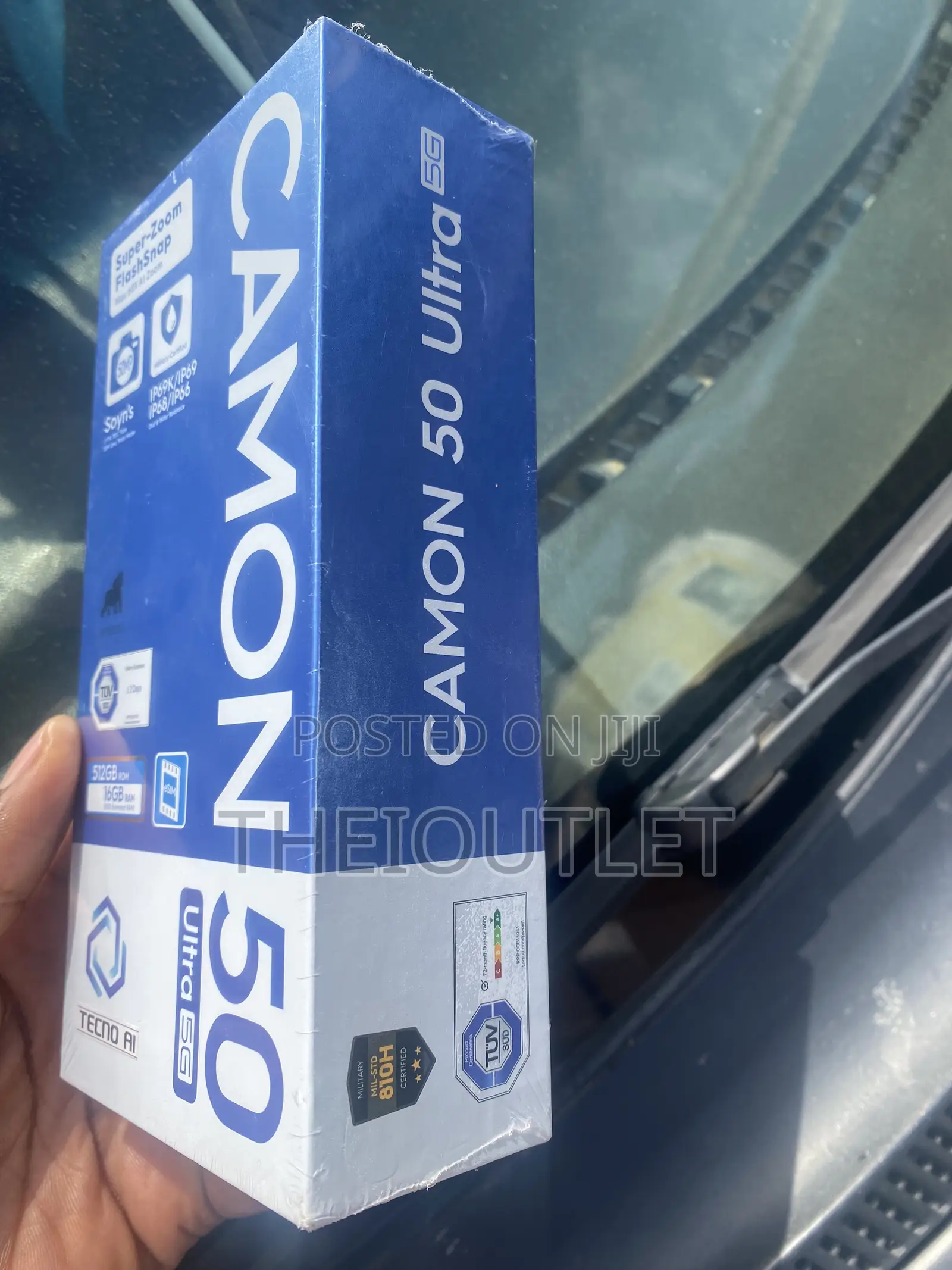 New Tecno Camon 50 Ultra 512 GB Blue
