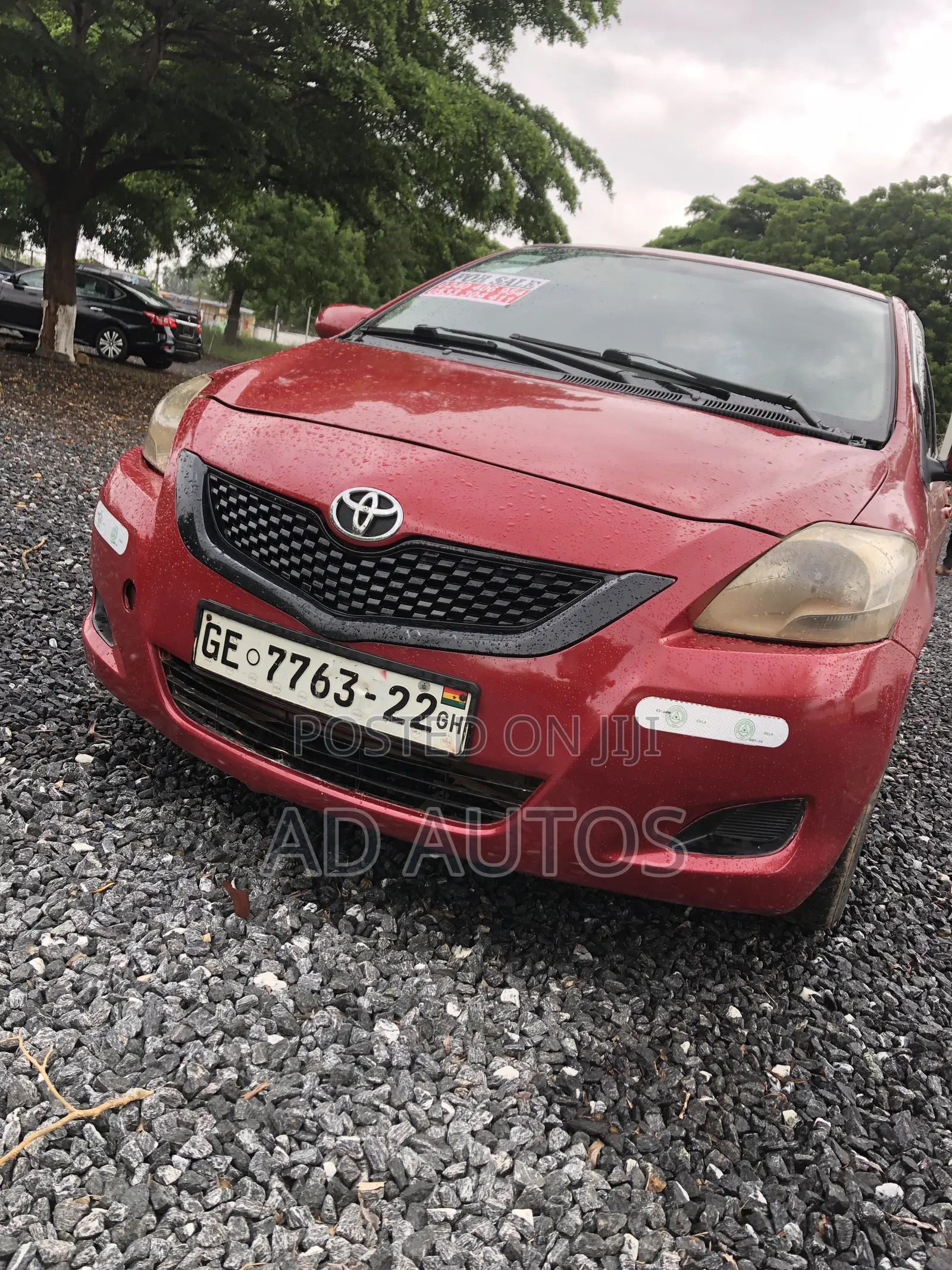 Toyota Belta 2010 Red