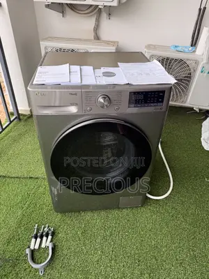 LG 10.5kg/7kg Front Load Washer Dryer (Ai+Steam+Thinq) + Warranty Card