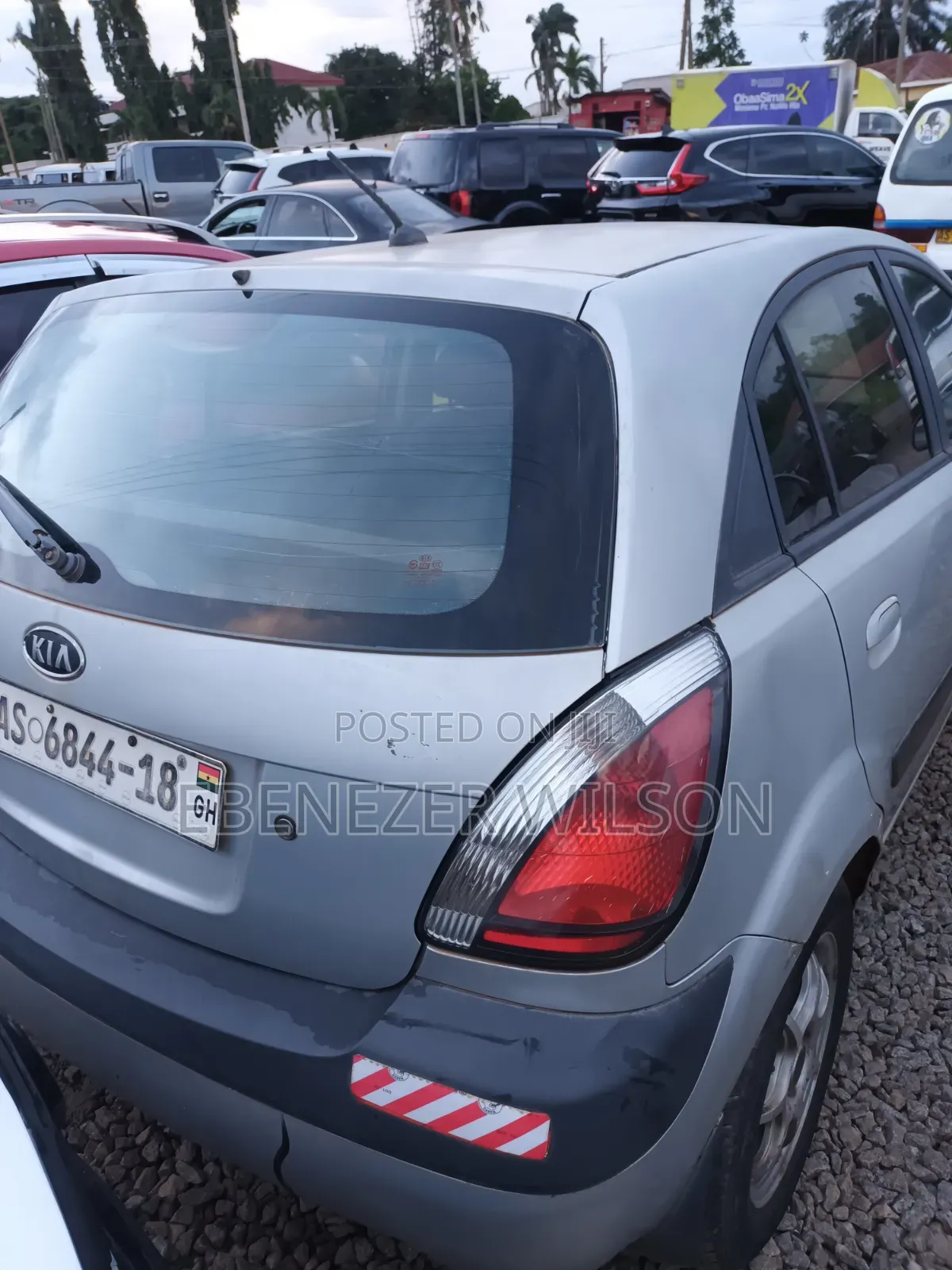 Kia Rio 2012 Silver