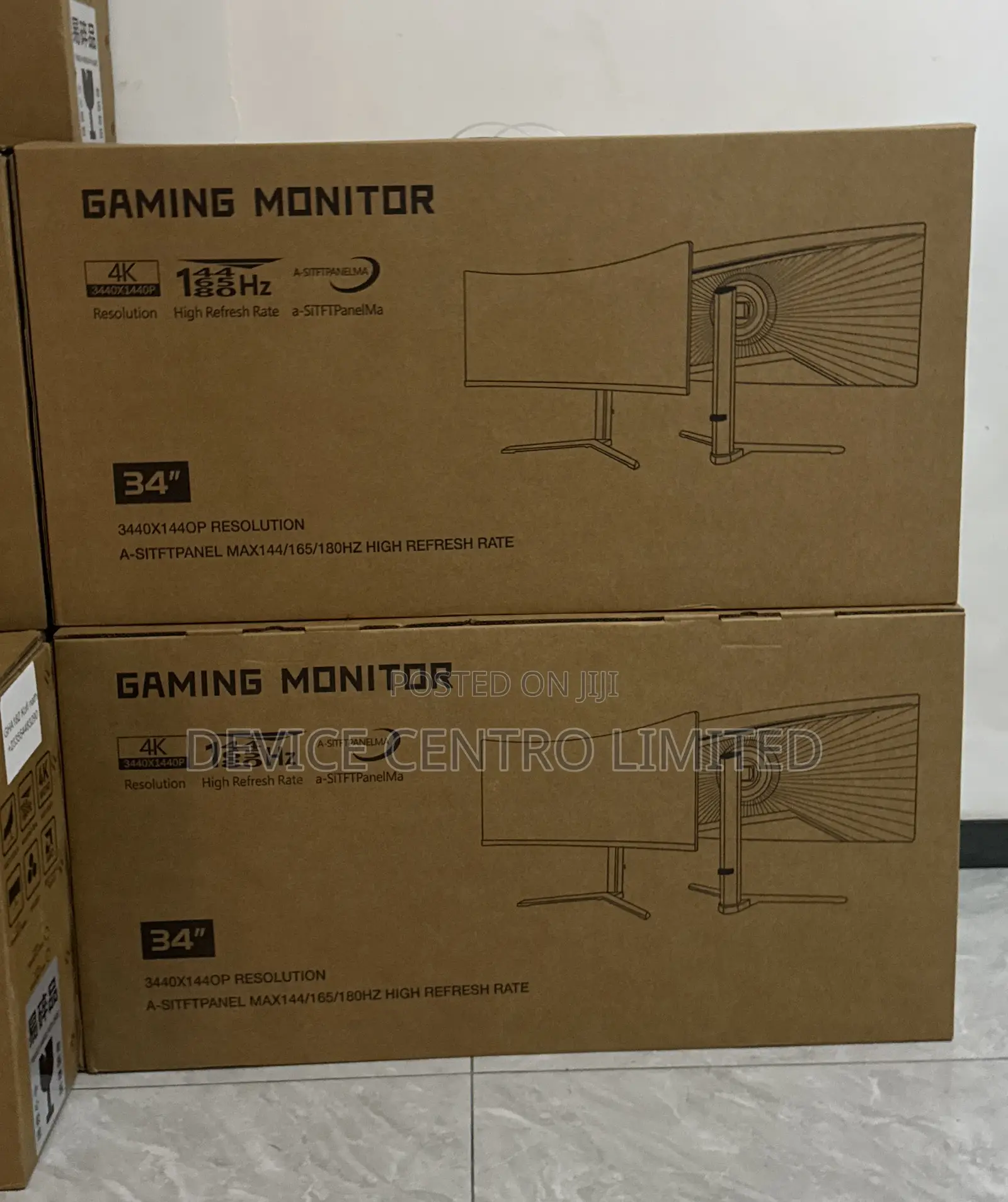 Gaming Monitor 34inches Curve