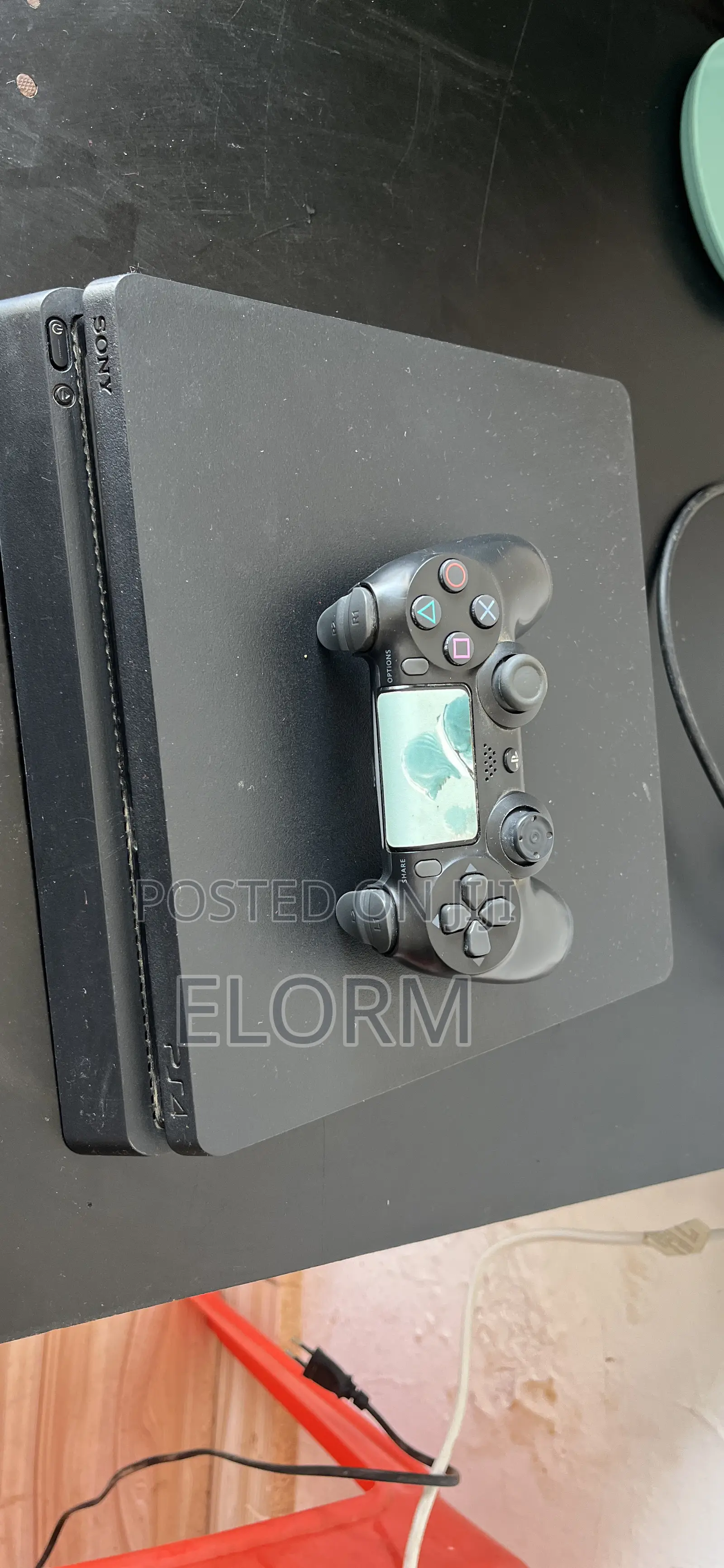 PS4 Slim With 2 Games(Fc26 and Mortal Kombat)
