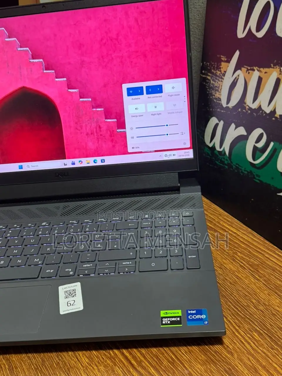 Laptop Dell G15 5530 16GB Intel Core i7 SSD 512GB