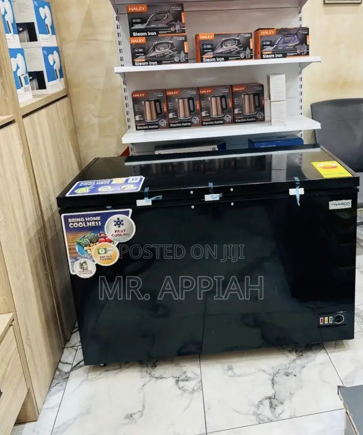 Purchase Nasco 400Liters Single Door Chest Freezer(Black) 