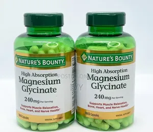 Nature's Bounty Magnesium Glycinate 240mg 180caps