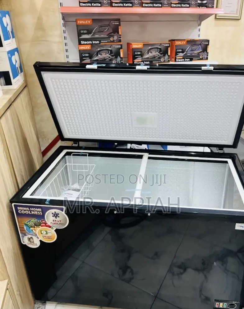 Extremely Nasco Single Door Electric Chest Freezer(Black)400Liters