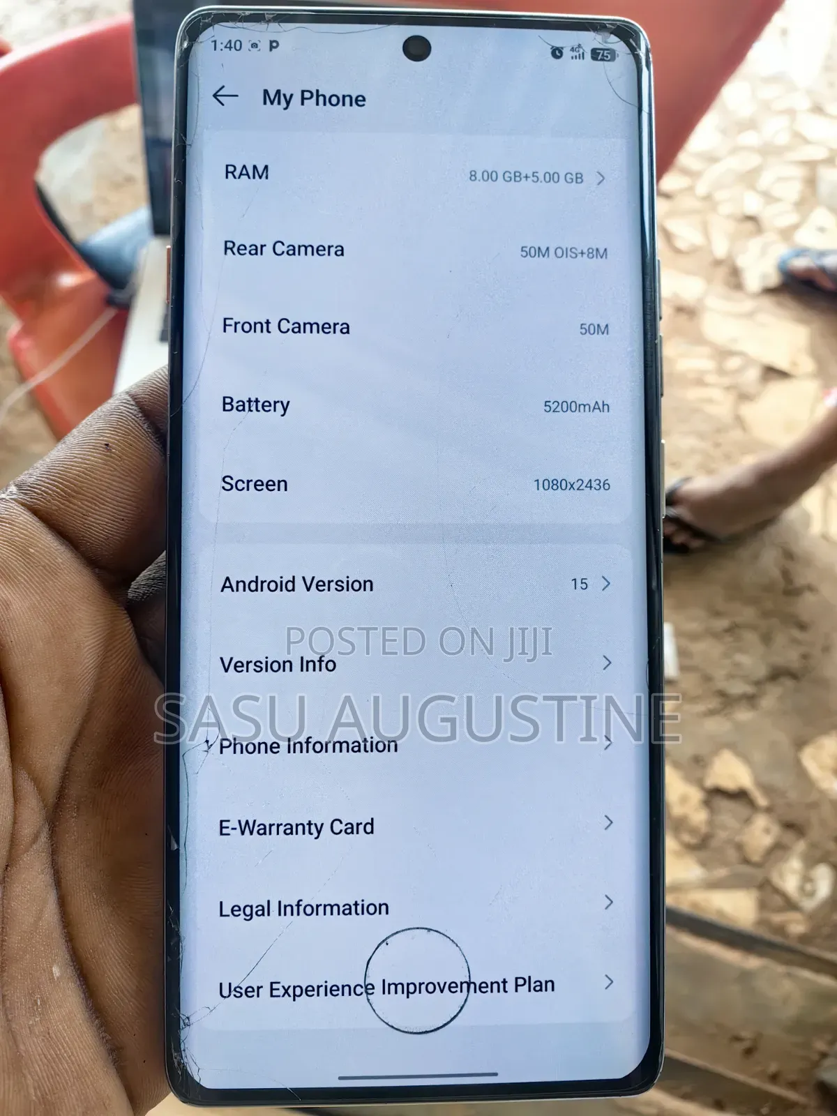 Tecno Camon 40 Pro 4G 256 GB Gray