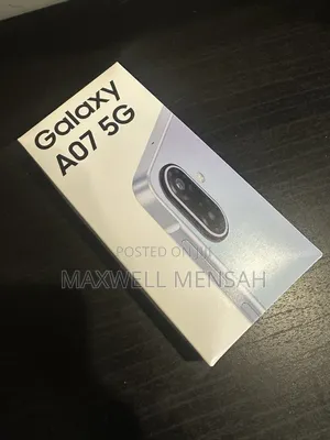 New Samsung Galaxy A07 5G 128 GB White