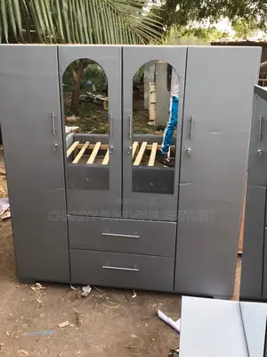 BEDROOM SET(bedframe,Dresser, 4in One Wardrobe)