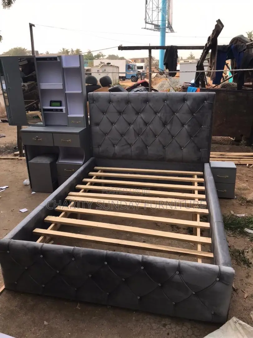 BEDROOM SET(bedframe,Dresser, 4in One Wardrobe)