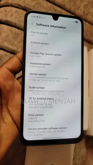 New Samsung Galaxy A16 128 GB Black