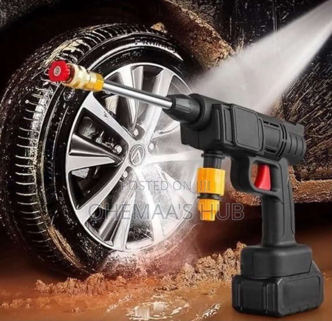Portable High-Pressure Car Washer–12V Vehicle MountedElectric Wash
