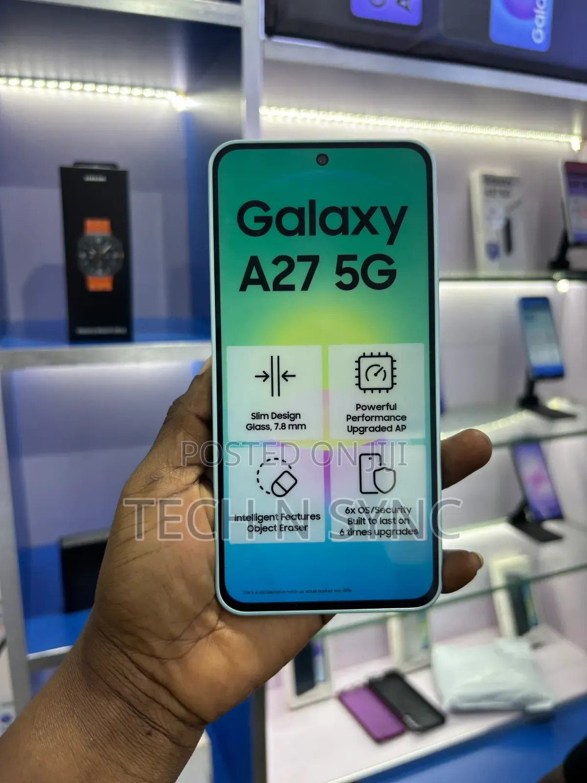 New Samsung Galaxy A27 128 GB Blue