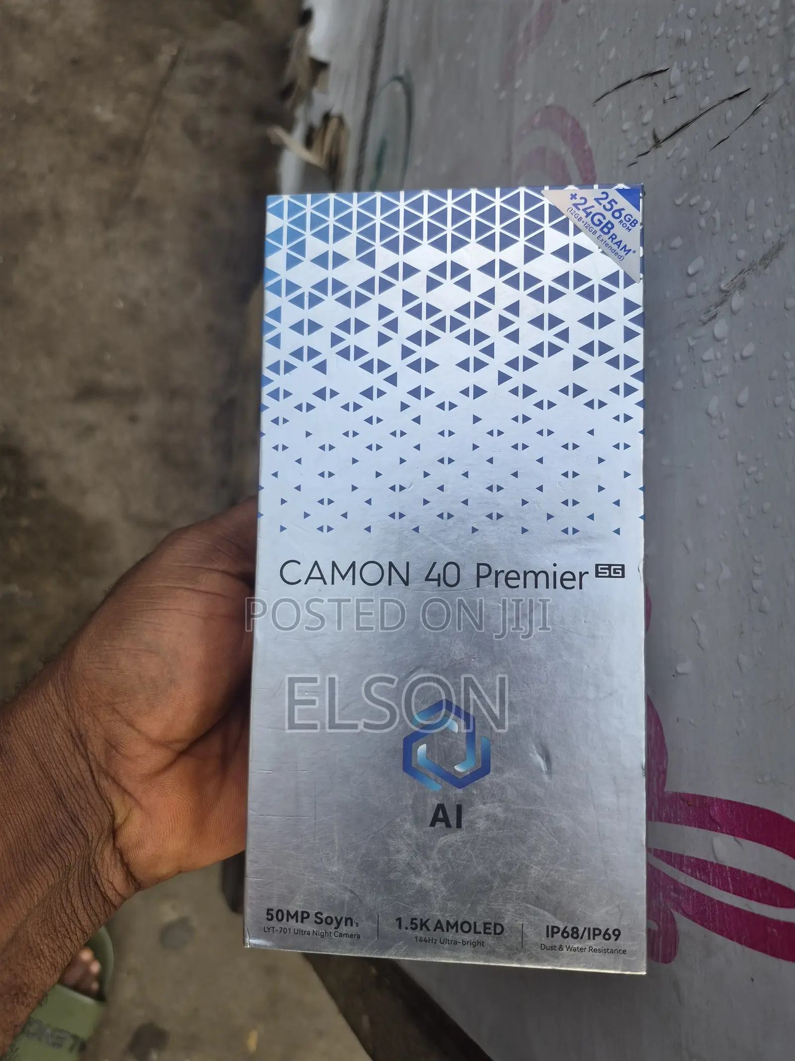 New Tecno Camon 40 Premier 256 GB Black