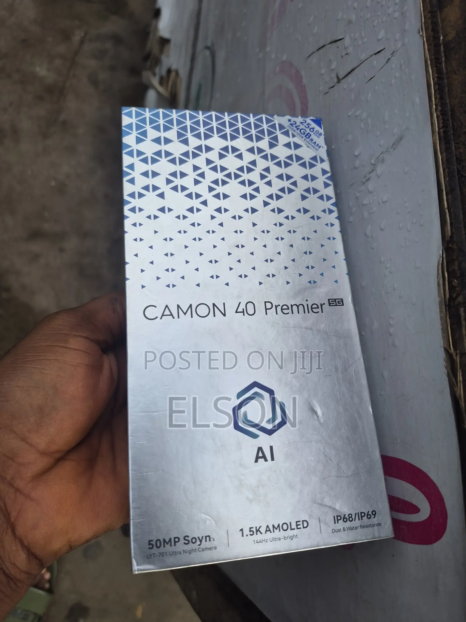 New Tecno Camon 40 Premier 256 GB Black