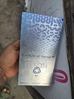 New Tecno Camon 40 Premier 256 GB Black