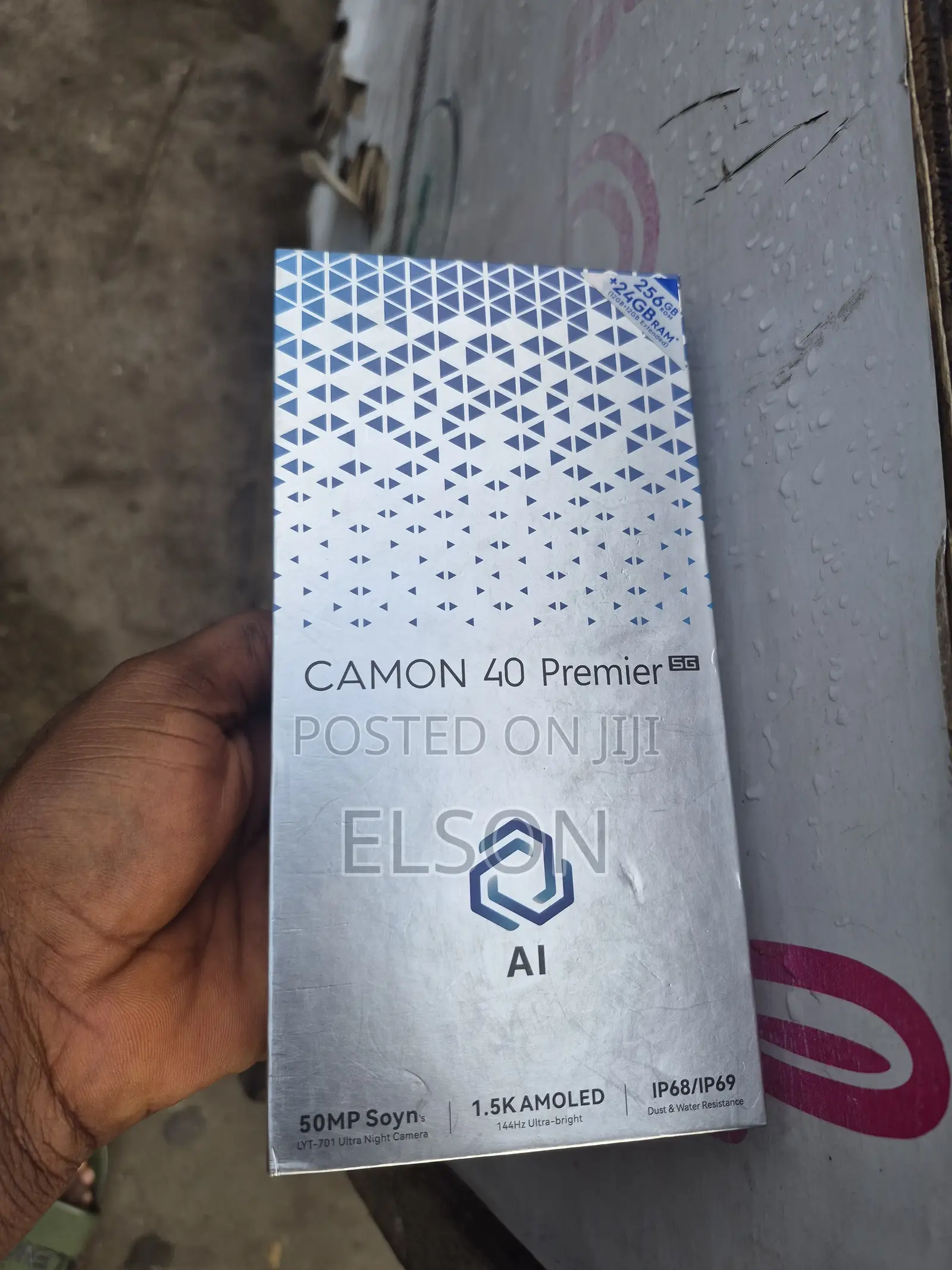 New Tecno Camon 40 Premier 256 GB Black