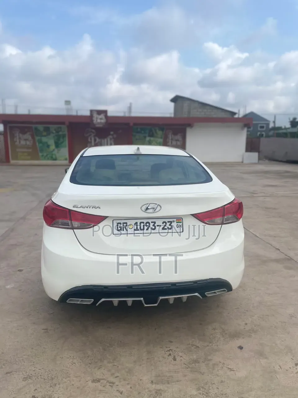 Hyundai Elantra 2013 White