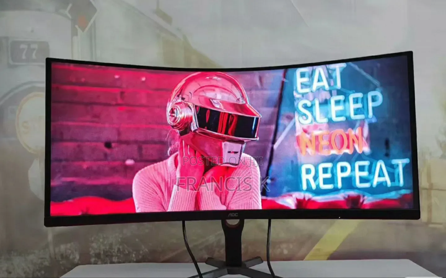 AOC Curved Ultra Wide 165hz "34" Gaming Monitor