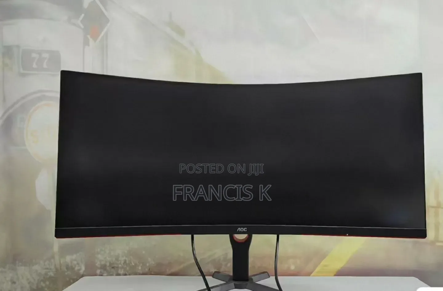 AOC Curved Ultra Wide 165hz "34" Gaming Monitor