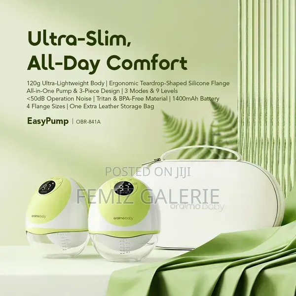 Oraimo EasyPump Lightweight Gentle Wearable Breast Pump