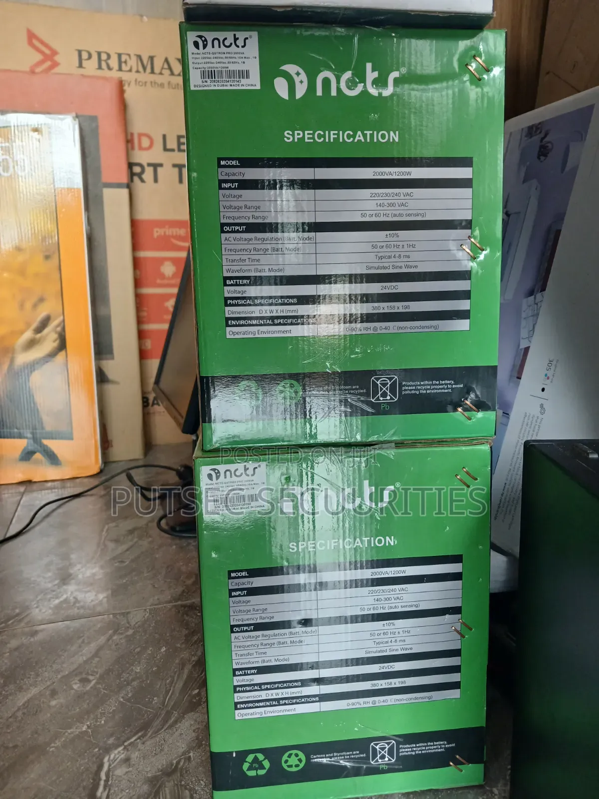 2000VA Uninterruptible Power Supply NCTC