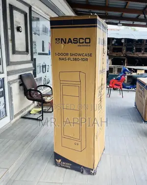 Super Nasco NAS-FL360-1DR Single Door Fridge(Glass Door) 