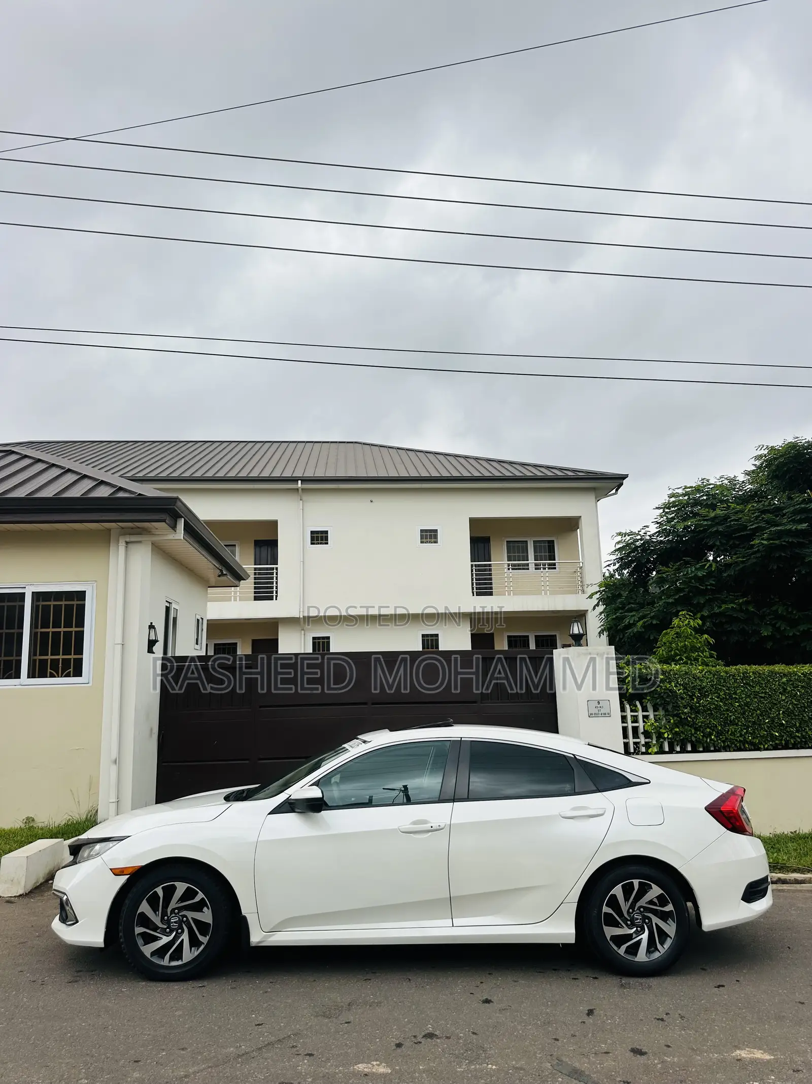Honda Civic EX-L 4dr Sedan (1.5L 4cyl) 2017 White