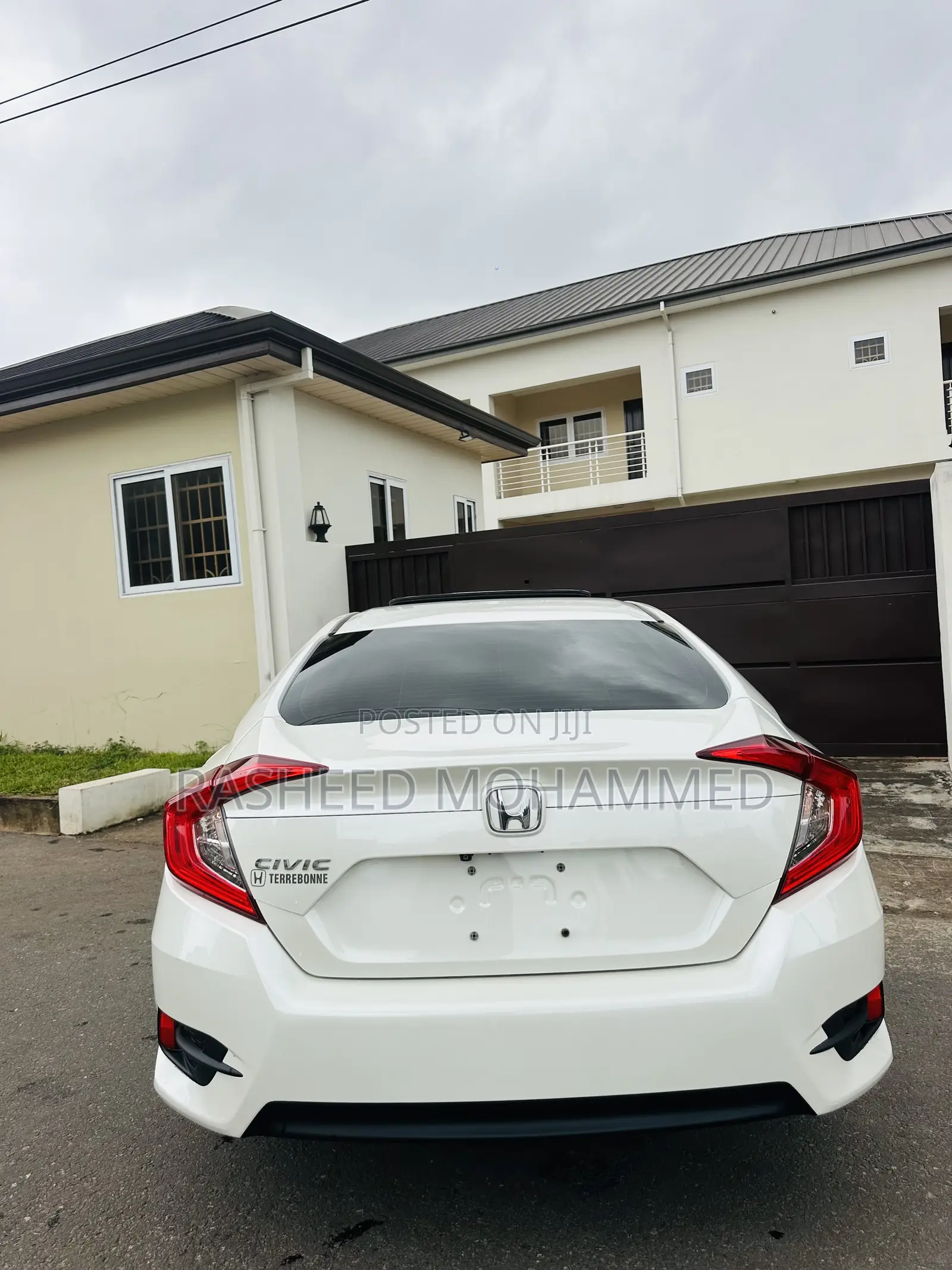 Honda Civic EX-L 4dr Sedan (1.5L 4cyl) 2017 White
