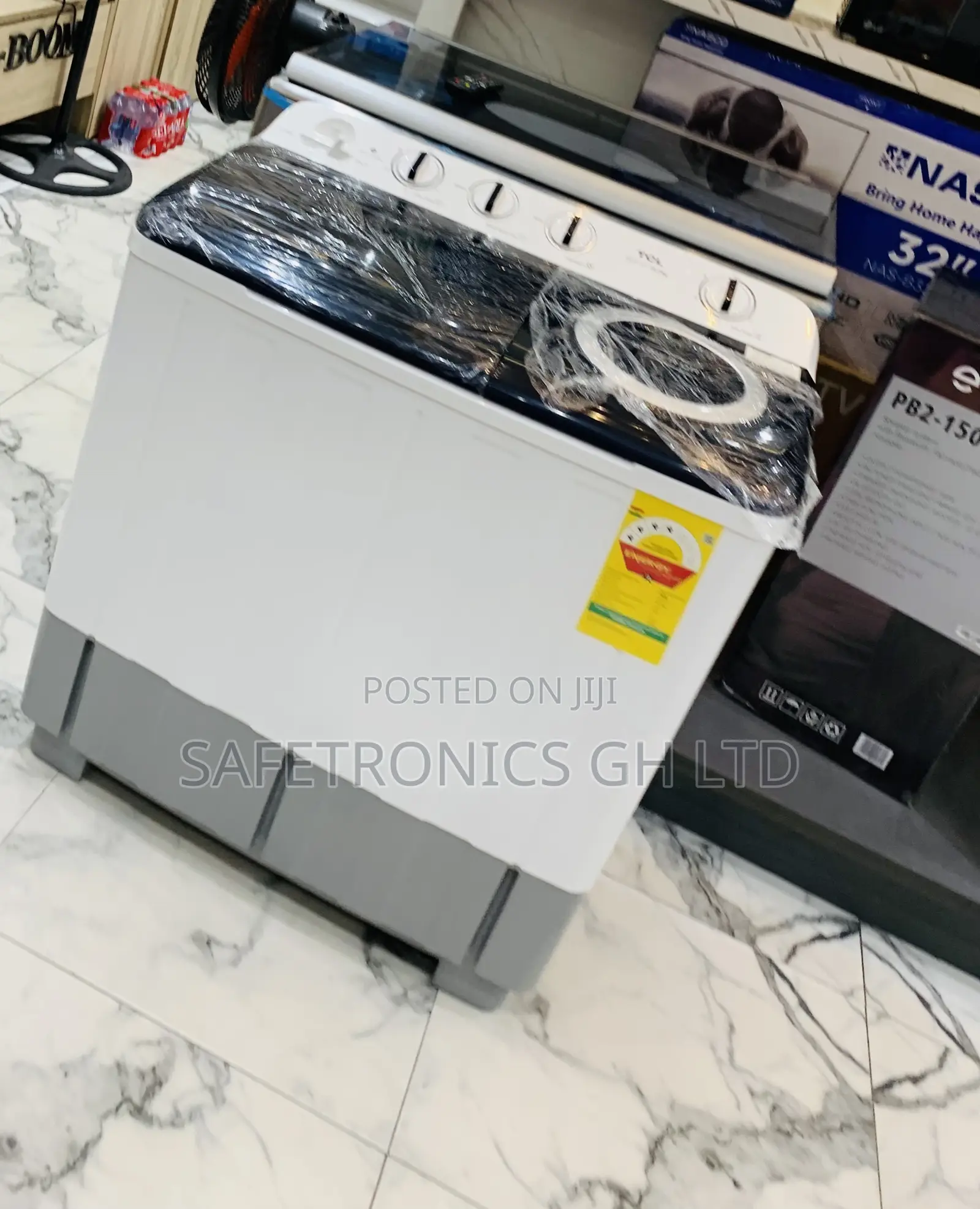Grab Original TCL 10.5KG Twin Tub (Semi-Automatic) Washing Machine