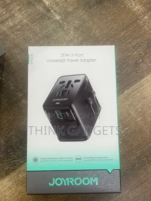 Joyroom 20watts 3 in 1 Travel Adapter