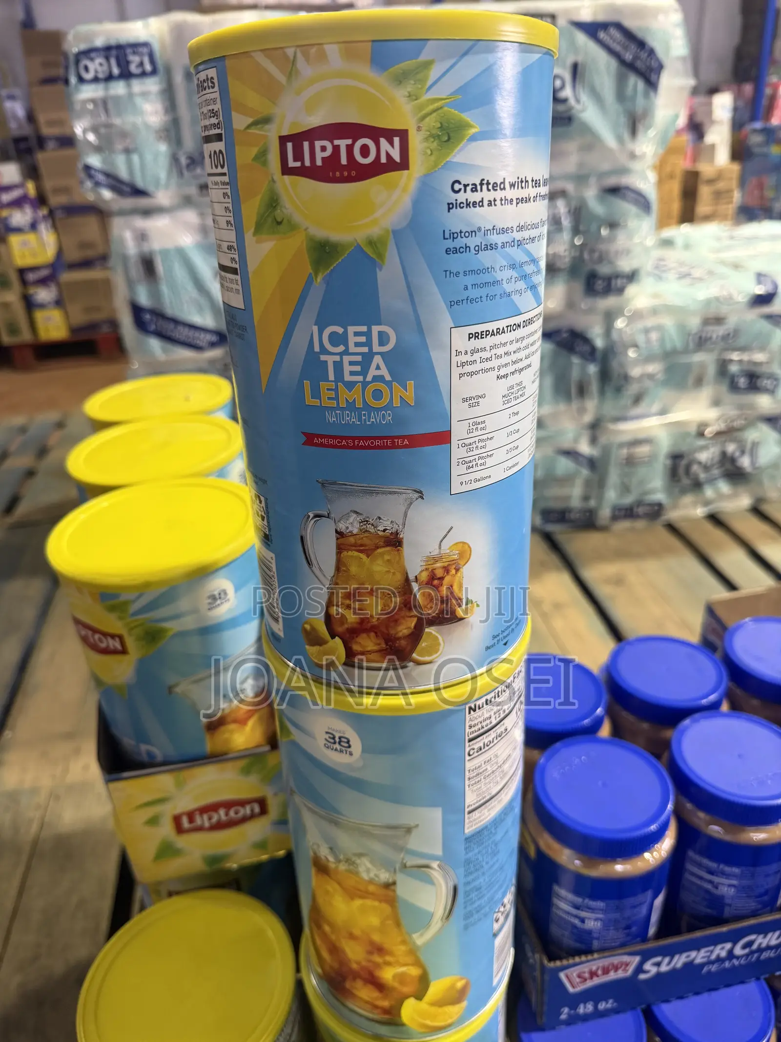 Pton Iced Tea Lemon Natural Flavour