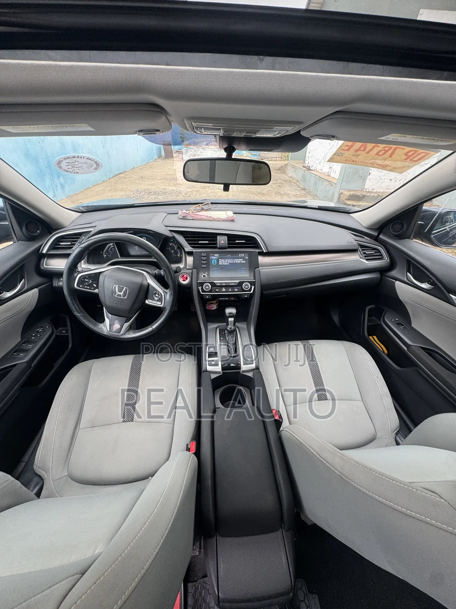 Honda Civic EX Sedan 2019 Gray