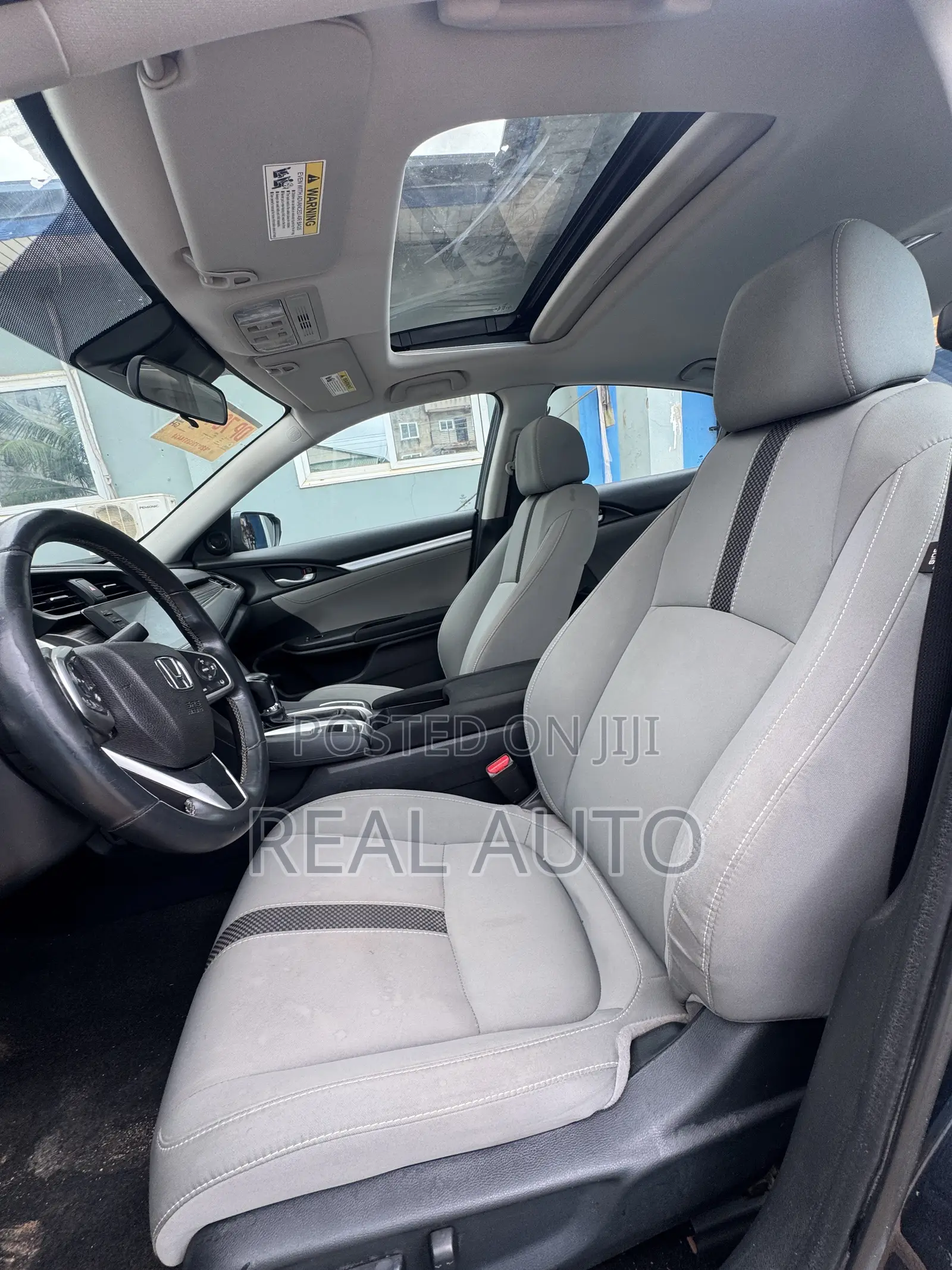 Honda Civic EX Sedan 2019 Gray
