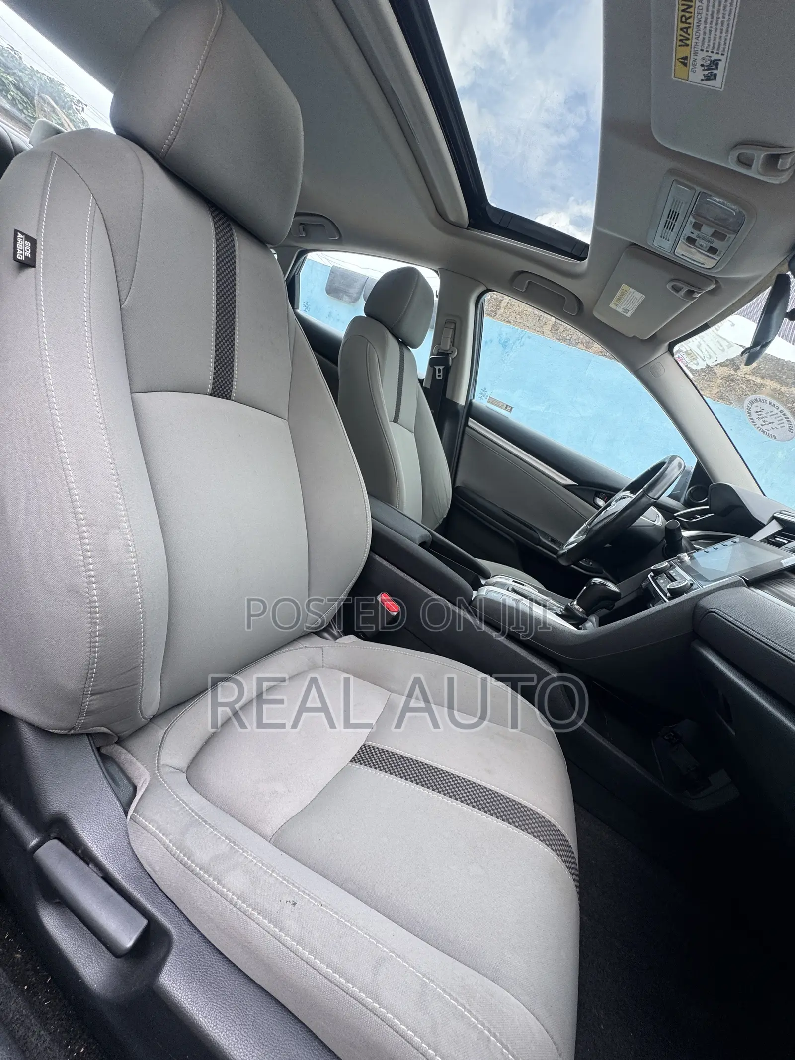 Honda Civic EX Sedan 2019 Gray