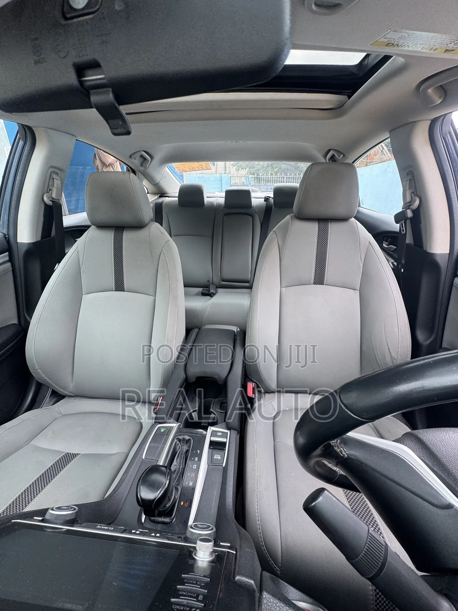 Honda Civic EX Sedan 2019 Gray