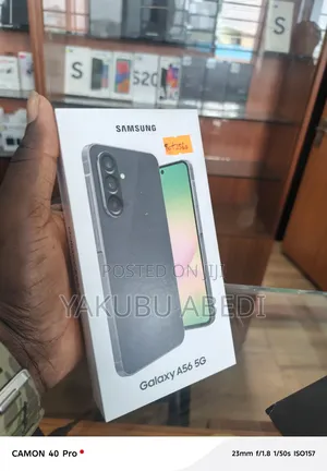 New Samsung Galaxy A56 256 GB Black