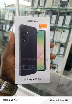 New Samsung Galaxy A56 256 GB Black