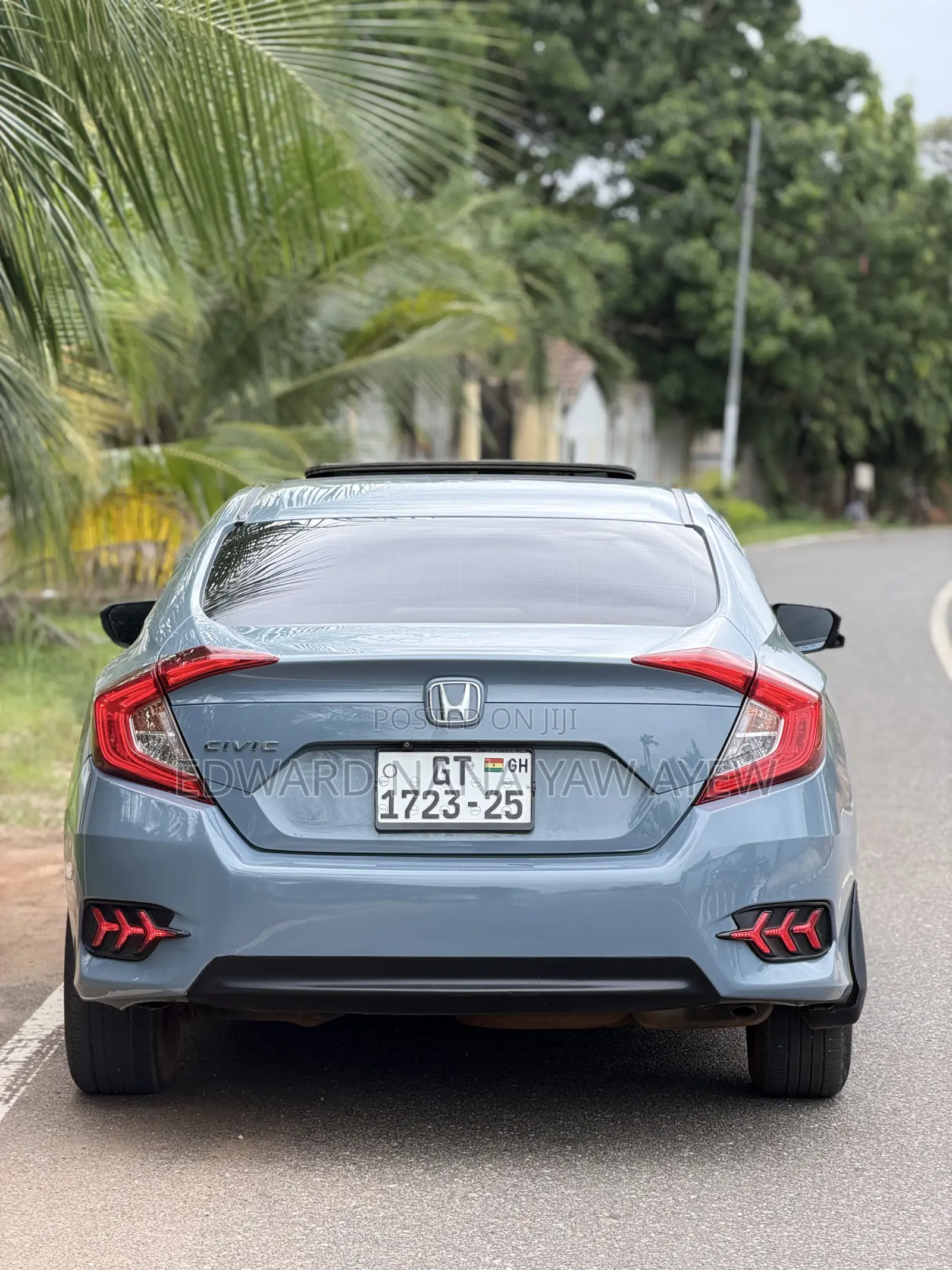 Honda Civic EX 4dr Sedan (2.0L 4cyl) 2017 Blue