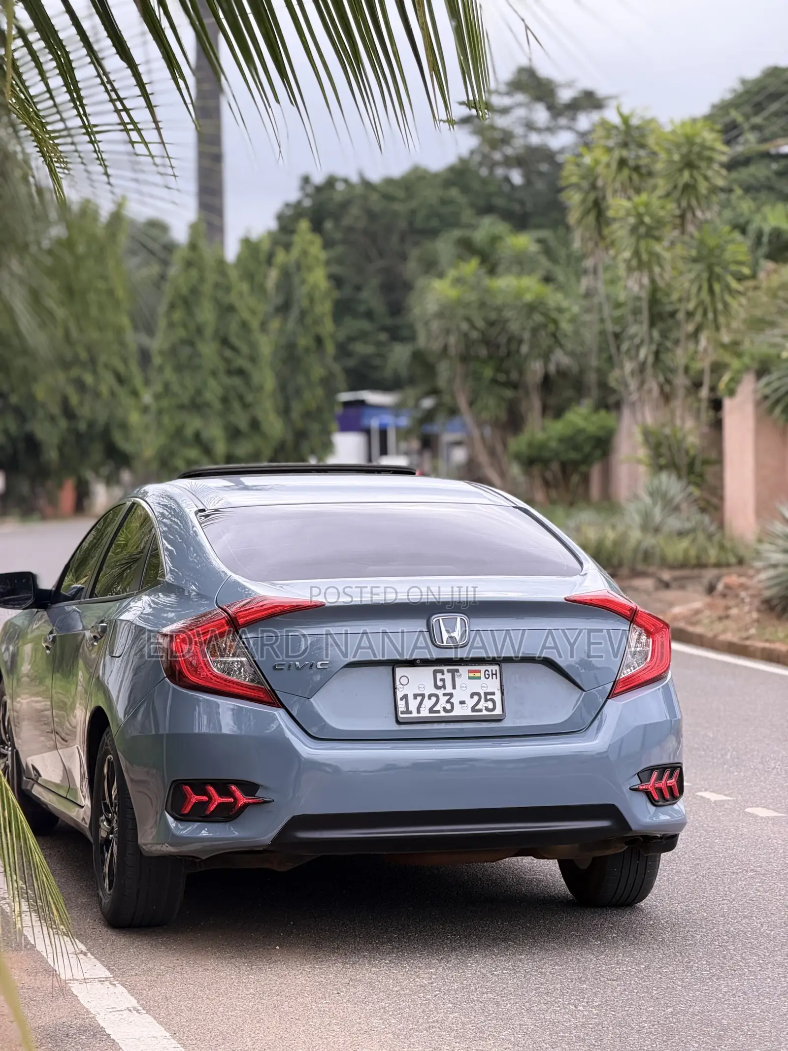 Honda Civic EX 4dr Sedan (2.0L 4cyl) 2017 Blue