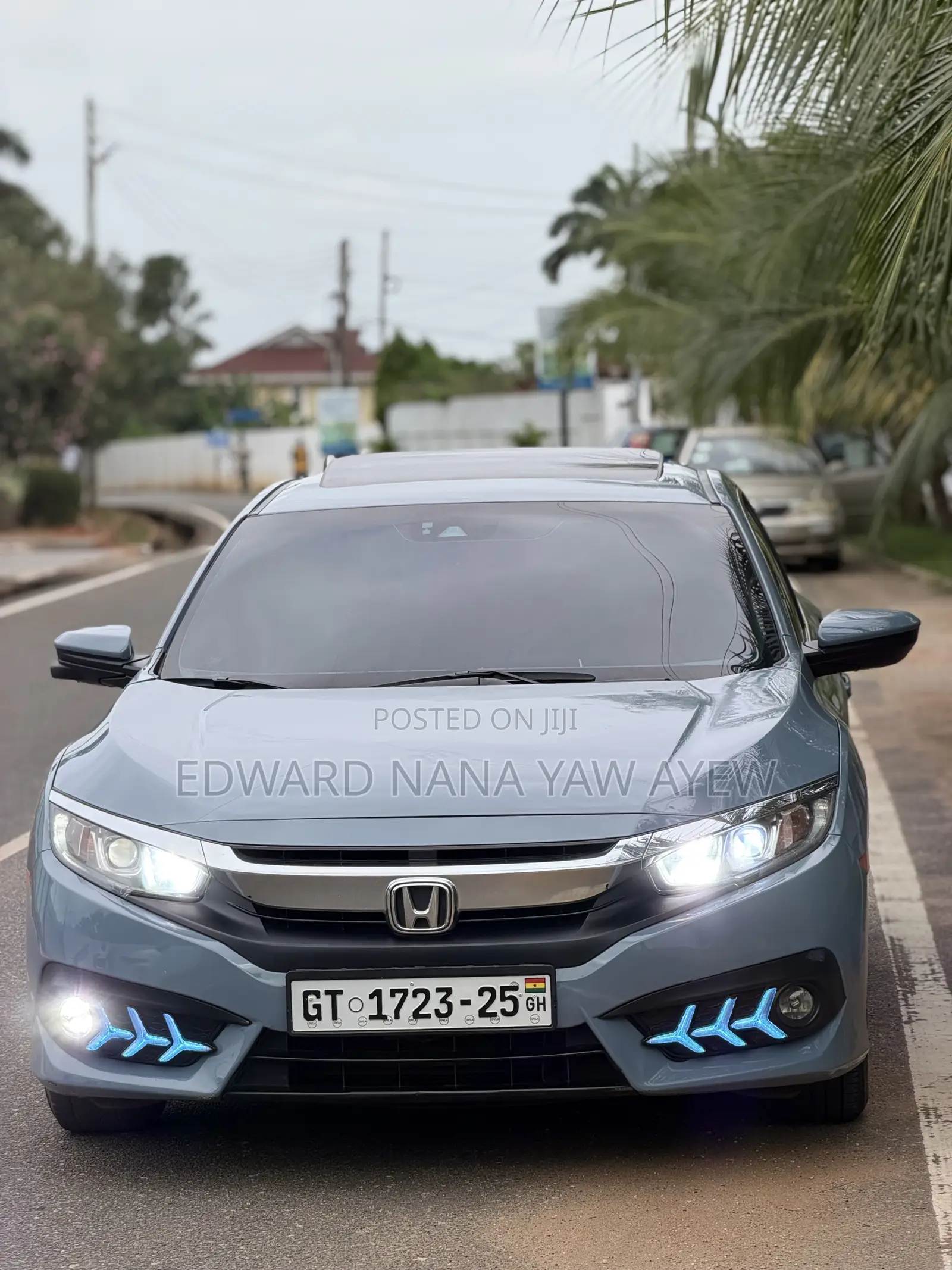 Honda Civic EX 4dr Sedan (2.0L 4cyl) 2017 Blue