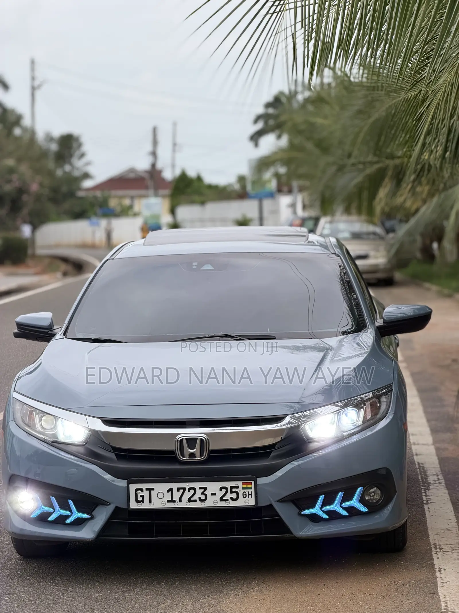 Honda Civic EX 4dr Sedan (2.0L 4cyl) 2017 Blue